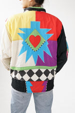 Retro memphis style Gallery Jacket unisex size M use