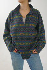 Polar à motifs 90s sans nom unisexe taille L