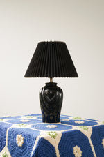 Lampe rétro 80s noire