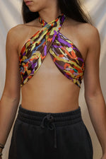 Foulard rectangle made in Korea