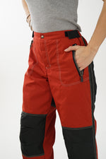 Pantalon de neige vintage Bad Bones unisex taille M neuf