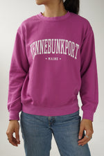 Crewneck lila Kennebunkport pour femme taille S