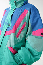 Gymstar dubin protection manteau ski imperméable mi long retro L