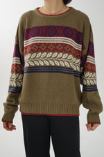 Chandail vintage Club international taille L