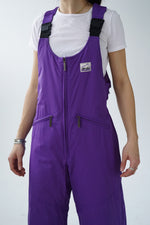 Purple overalls from Skidoo for women size L