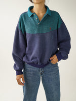 Polo by Ralph Lauren bleu et turquoie long sleeve