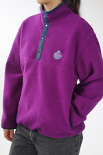 Polar rétro mauve Trekking for adventure unisexe taille M