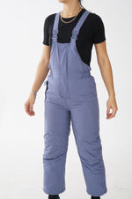 Pantalon de neige très chaud sans nom bleu jeans pour femme taille XS