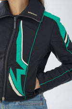 Manteau biker vintage Kneissl pour femme taille S (44)