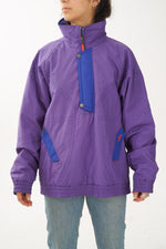 Manteau léger kangourou mauve Lifa unisexe L