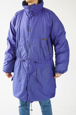 Manteau d'hiver vintage Kanuk explorateur bleu unisex taille L-XL