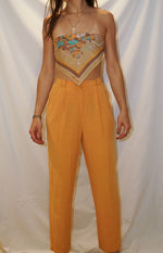 Pantalon classique fait au Canada Mascara orange taille 6 (S)