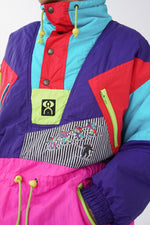 Manteau rétro 80s Ninety 8 fait en italie unisexe taille M