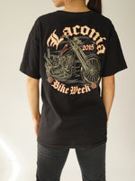 Black t-shirt Laconia 2015