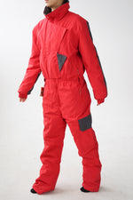 Habit de neige Alaska rouge unisexe taille L-XL