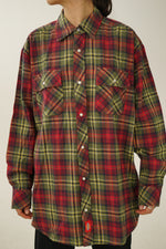 Chemise Dickies tartan L Dead stock