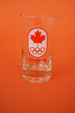 Verre souvenir de collection des Olympiques de Montréal 1976