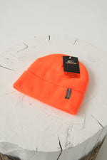 Tuque neuve récente orange fluo taille M
