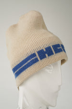 Tuque en laine vintage du designer Suisse Henry Charles Colsenet taille L