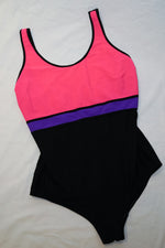 Maillot one piece rétro taille 46 (XL)