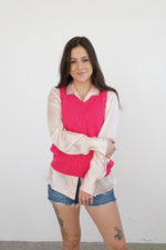 Tricot 100% coton sans manche taille M