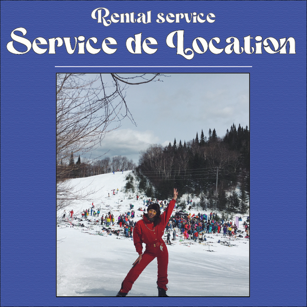 INFO - Retro ski suit rental service