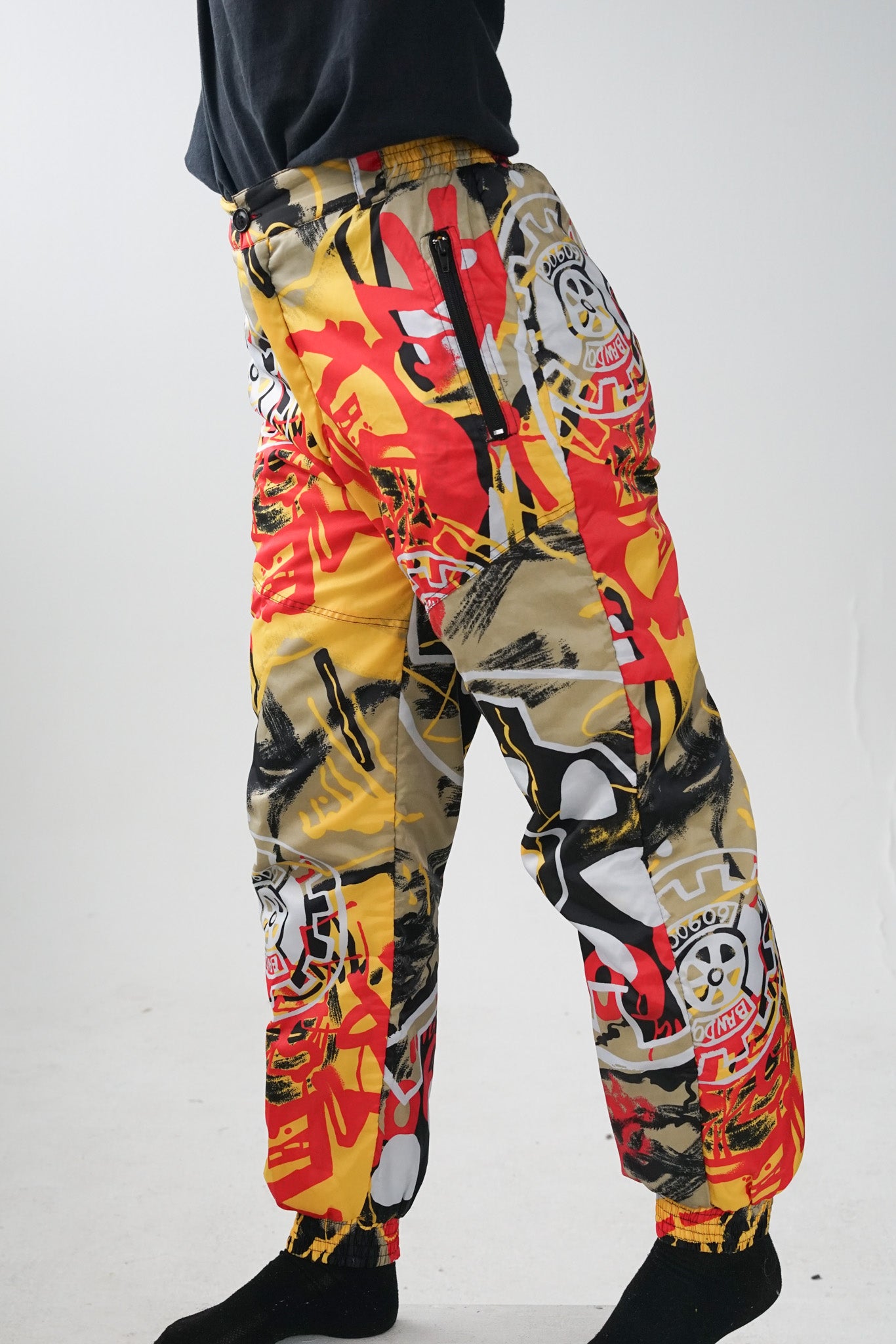 Pantalon de neige 90s street style graphics Parco Sportwear unisex (M)