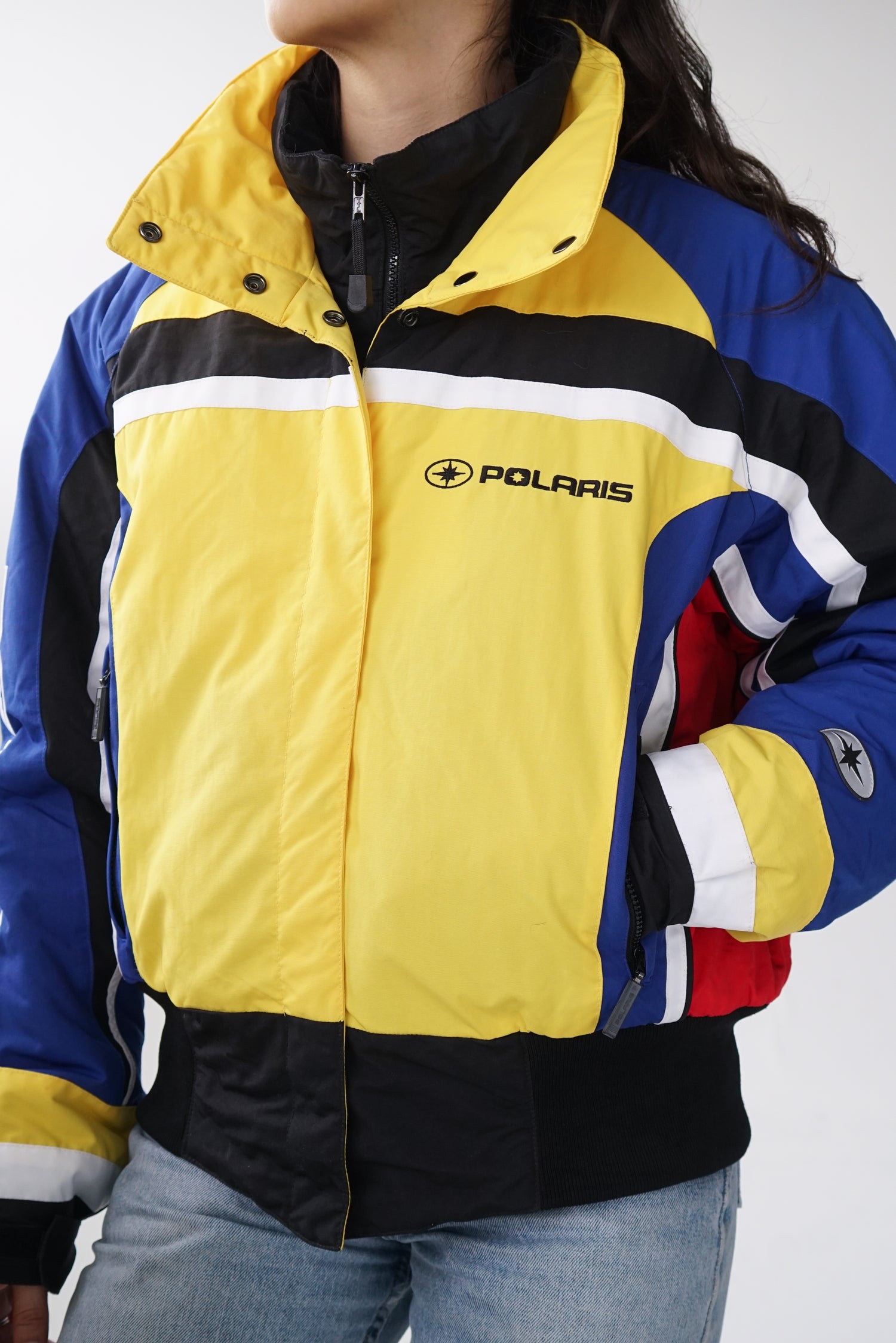 Polaris racing vintage snowmobile jacket brand new unisex size S-M (XL Kids)