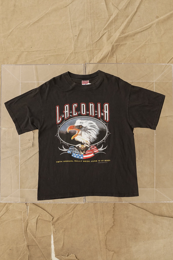 Laconia Rally Week 2001 vintage t-shirt L