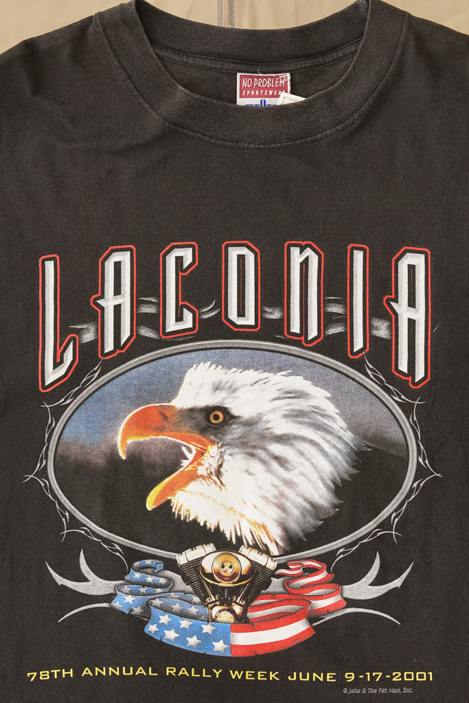 Laconia Rally Week 2001 vintage t-shirt L