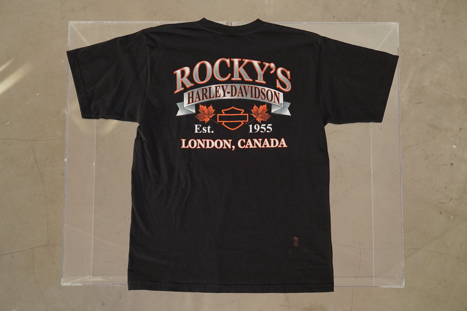 T shirt Harley Davidson eagle head London, Canada size XL