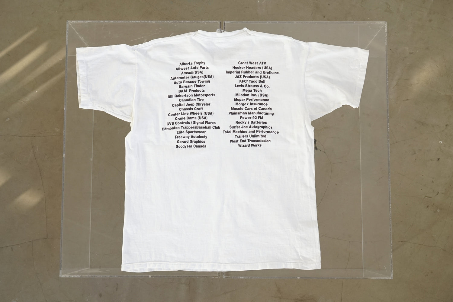 Street Legal graphic t shirt size XL use