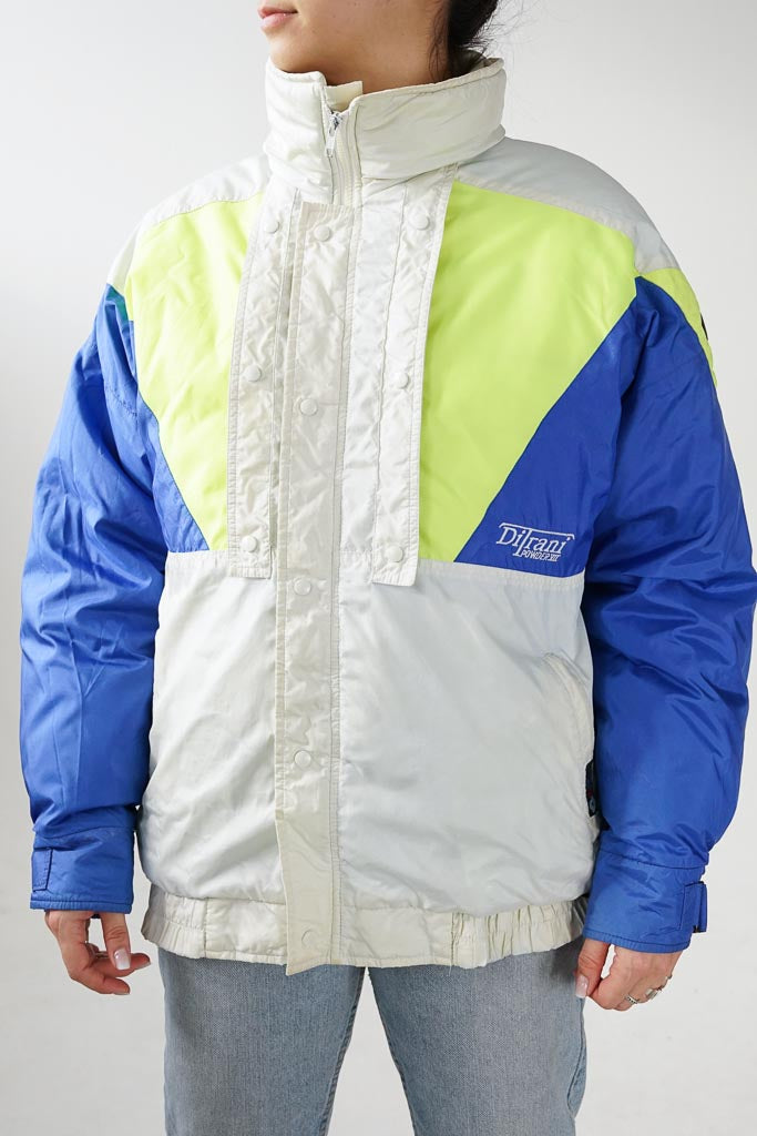 Ditrani down retro 80s ski jacket for men size 42 (M)