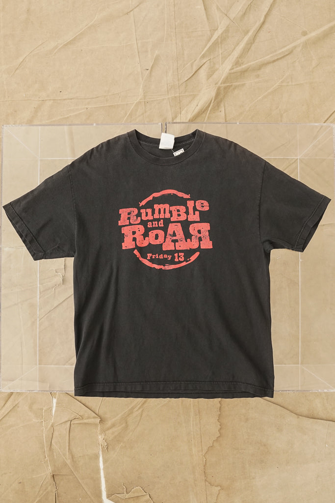 Rumble and roar Friday 13th vintage t-shirt XL