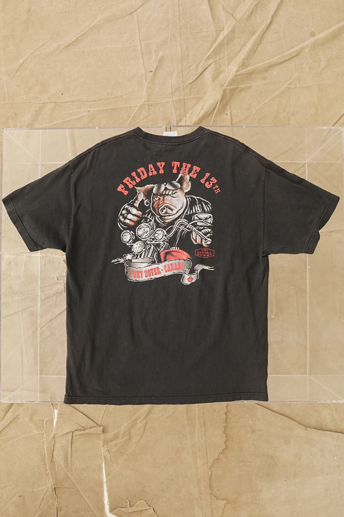 Rumble and roar Friday 13th vintage t-shirt XL