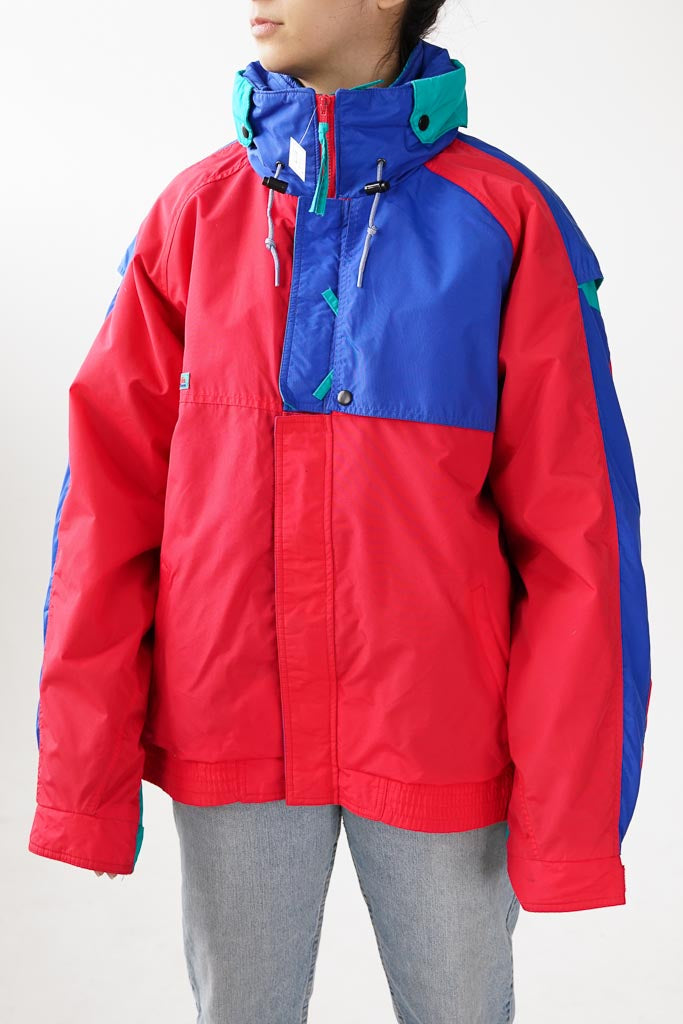 Manteau rétro 80s Columbia 3 - 1 pour homme taille XL