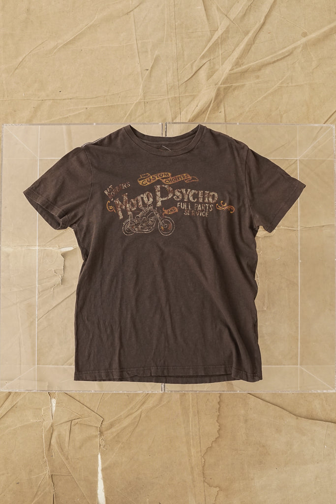 Moto Psycho Lucky Brand t-shirt L