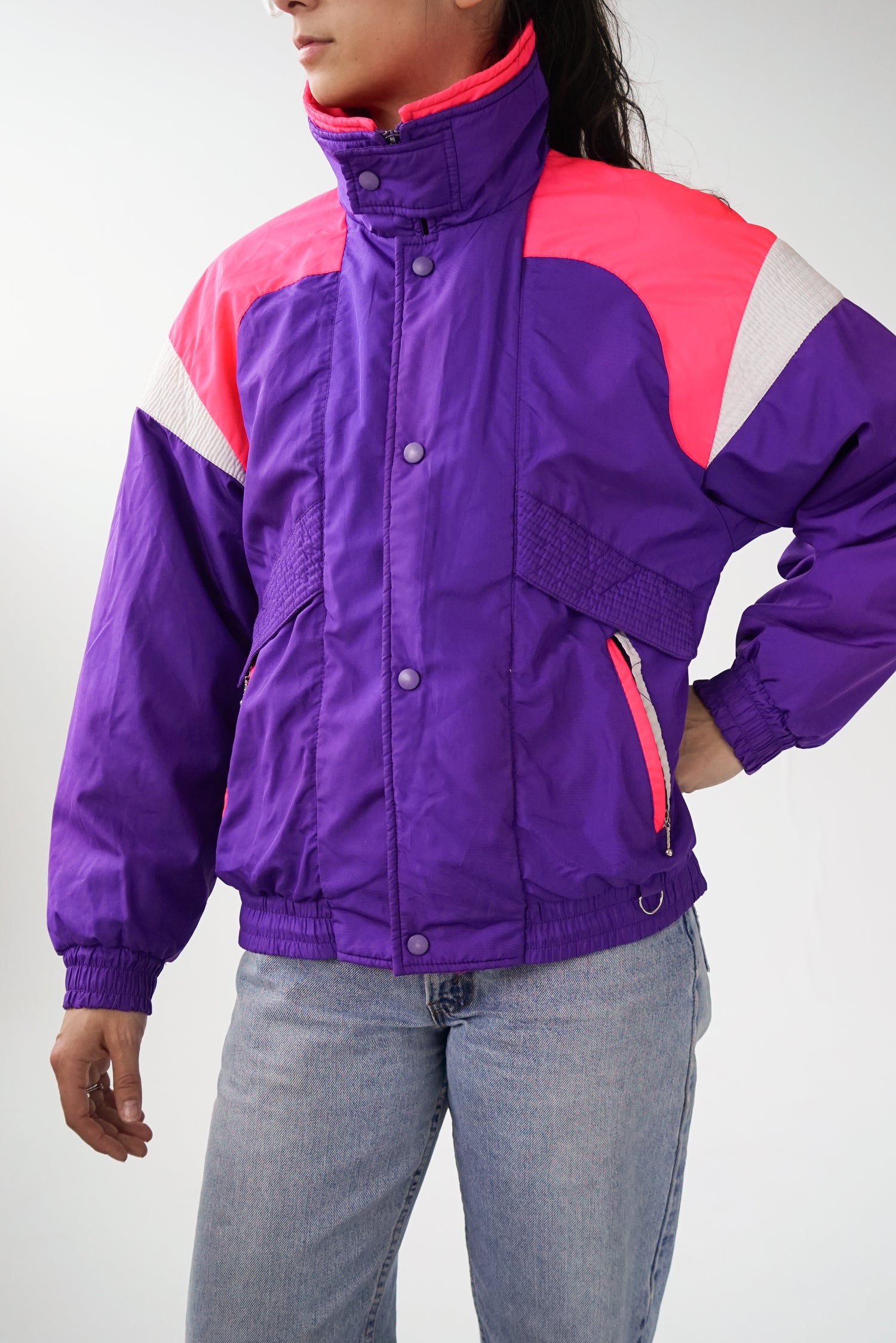North Sky manteau retro fluo pour femme taille S