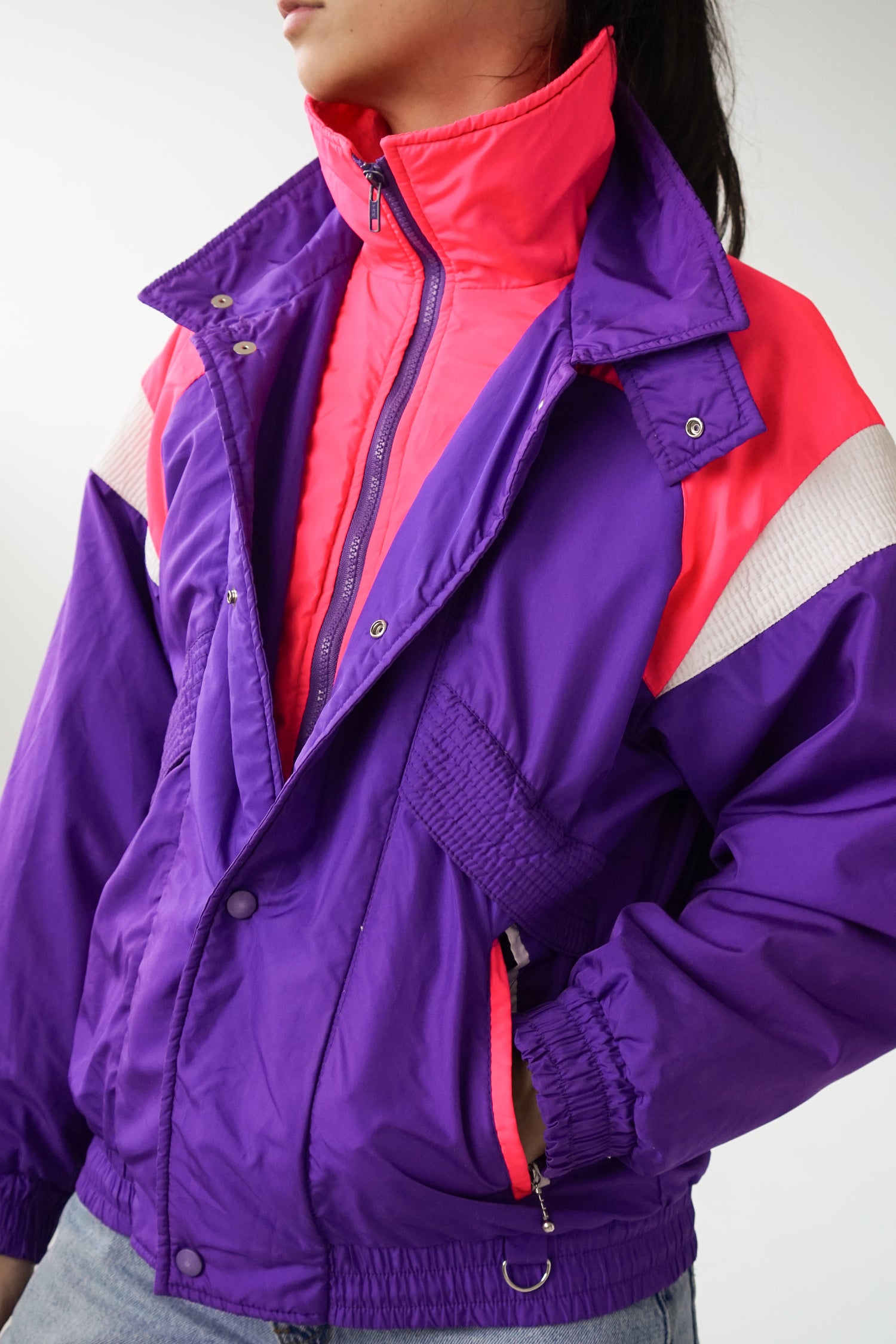 North Sky manteau retro fluo pour femme taille S
