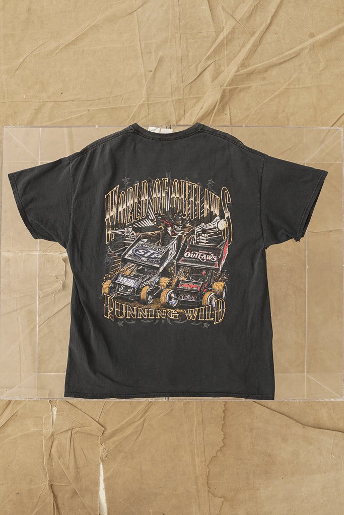 World of outlaws vintage t-shirt XL