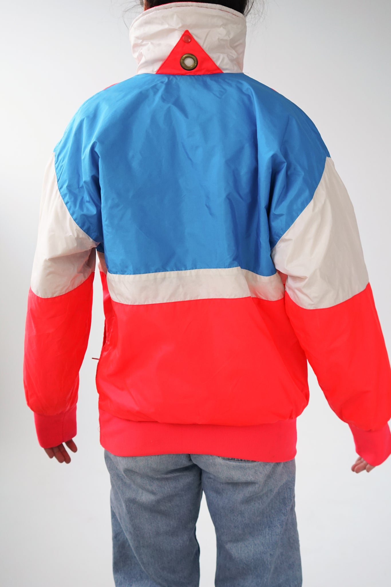 Rétro fluo Ditrani vintage 80s pull over ski jacket unisex size 36 (S) –  Ribotti Vintage