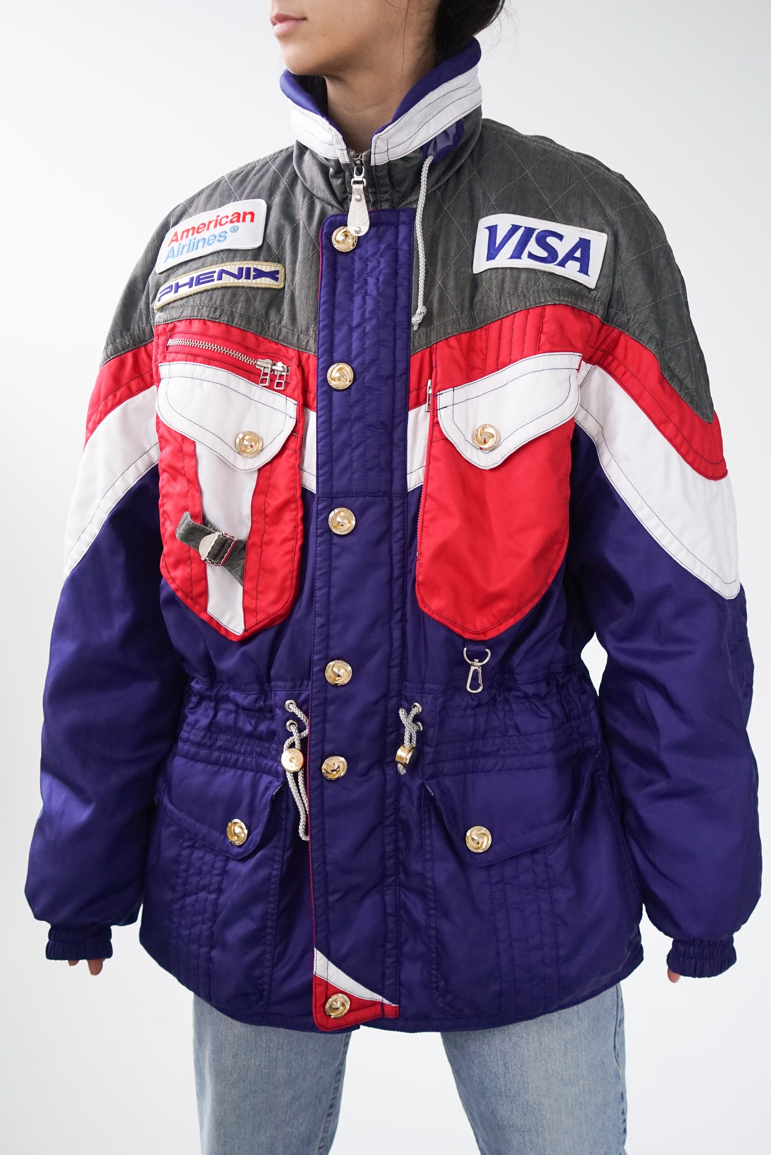 Retro ski race jacket Phenix unisex L