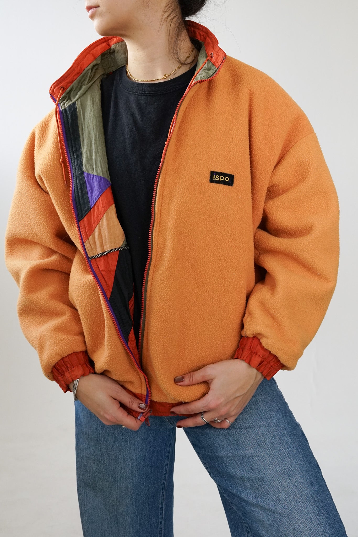 Manteau rétro Ispo (S homme ou M femme) réversible