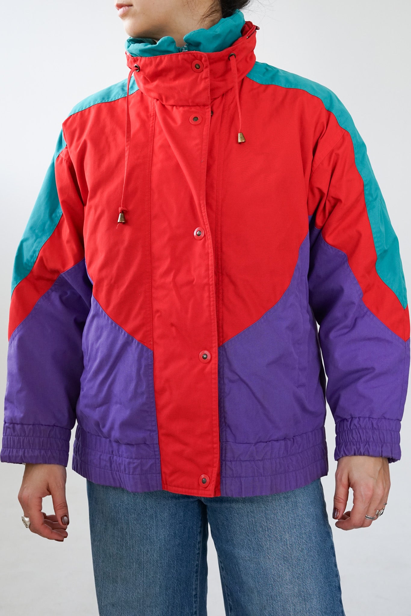 Manteau London Fog, intérieur en duvet amovible (M femme)