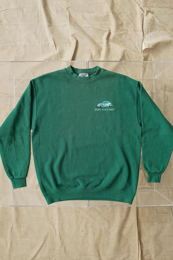 Heavyweight vintage Lee crewneck Bob's Paint Shop taille L