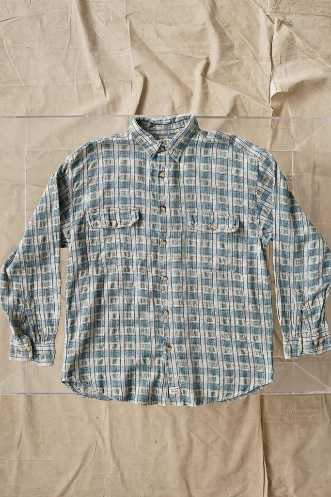 Chemise vintage style 90s shirt en coton taille XL