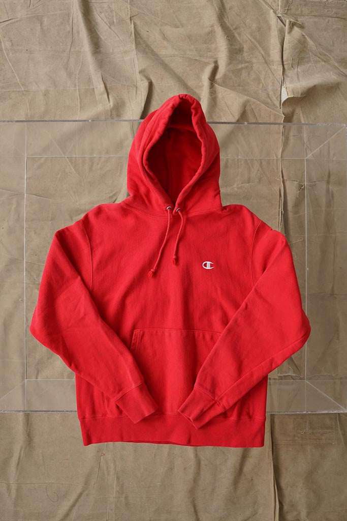 Champion Reverse Weave hoodie rouge taille M