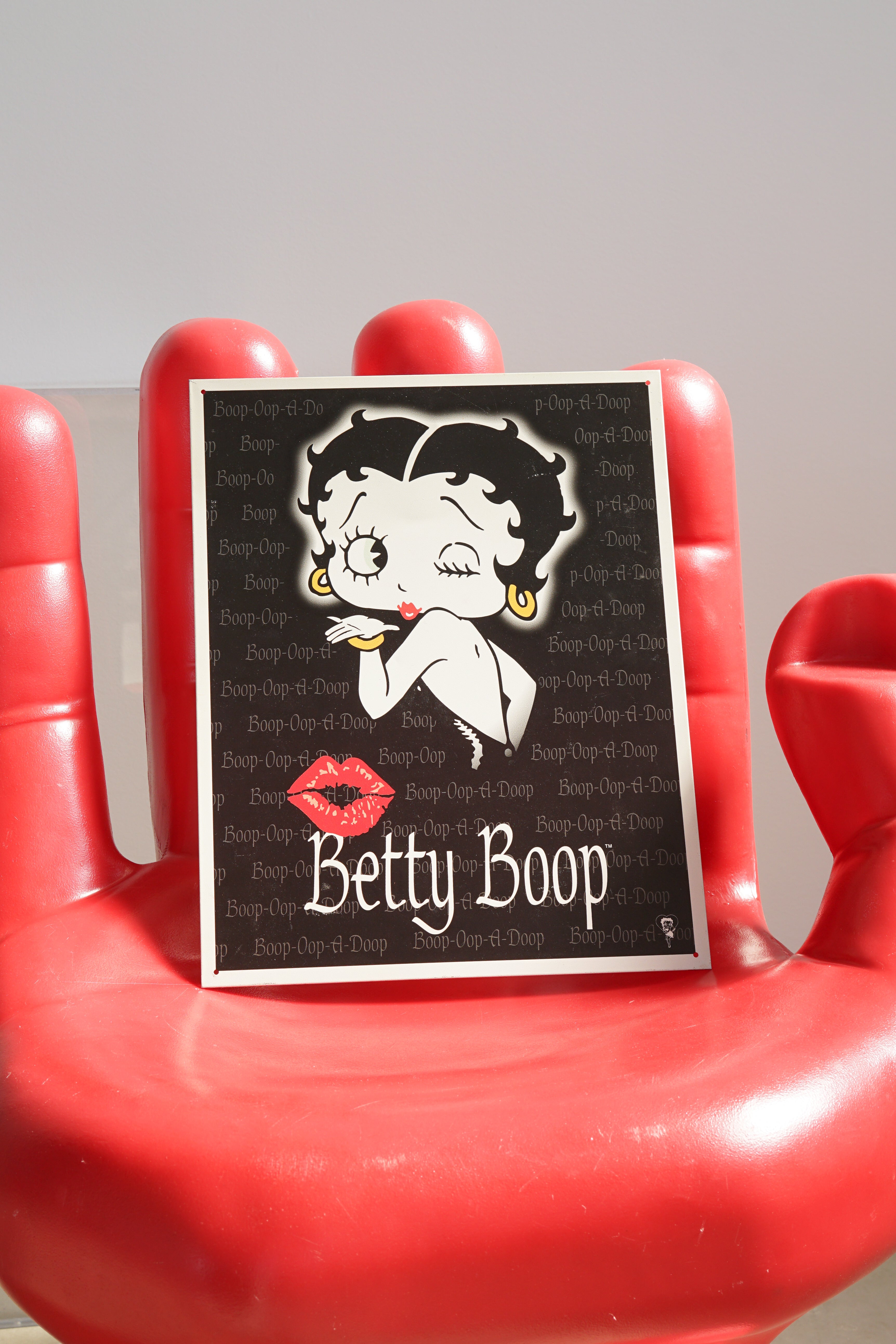 Afiche en métal Betty Boop – Ribotti Vintage