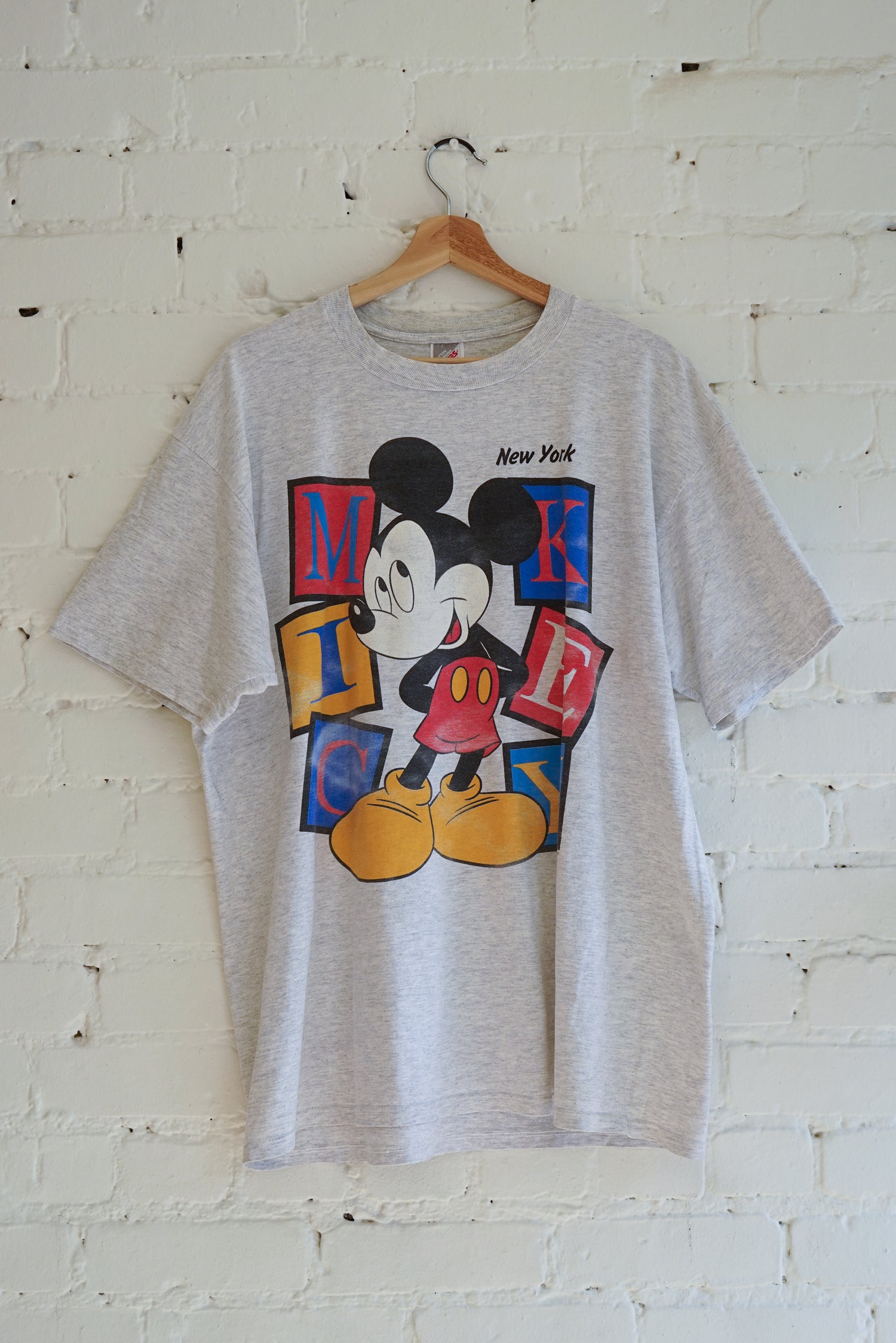 T-shirt Jerzees Mickey NYC taille XL
