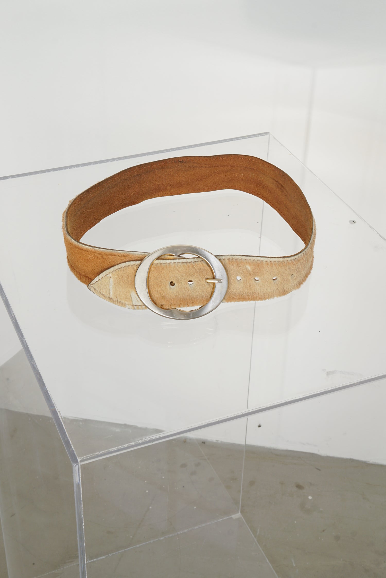 Kangaroo fur belt from Hickok size 30-32